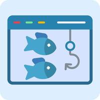 Phishing-Vektor-Symbol vektor