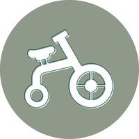 akrobatisch Fahrrad Vektor Symbol