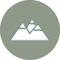 felsig Berge Vektor Symbol