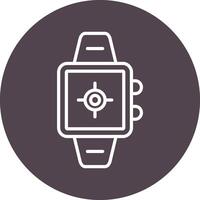 Smartwatch-Vektorsymbol vektor