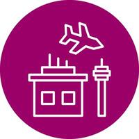 Flughafen-Vektor-Symbol vektor