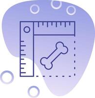 Lineal Gradient Blase Symbol vektor