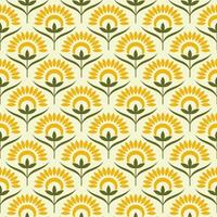 nahtlos Textil- Stoff Blume Damast Muster Hintergrund Hintergrund vektor