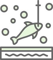 is fiske vektor ikon design