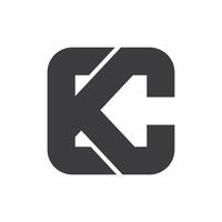 kreativ abstrakt Brief ck Logo Design. verknüpft Brief kc Logo Design. vektor