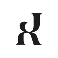 Initiale jr Brief Logo Vektor Vorlage Design. kreativ abstrakt Brief rj Logo Design. verknüpft Brief rj Logo Design.