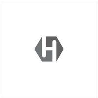 Initiale Brief hc Logo oder CH Logo Vektor Design Vorlage