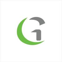 Initiale Brief gc oder cg Logo Vektor Design