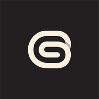 Initiale Brief G Logo Vektor Design