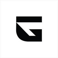 Initiale Brief G Logo Vektor Design