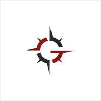 Initiale Brief G Logo Vektor Design