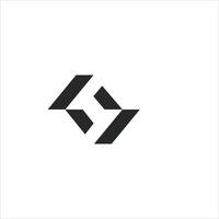 första brev ff logotyp eller f logotyp vektor design mall