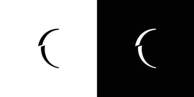 modern und einzigartig Brief c Initialen Logo Design vektor