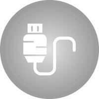 Vektorsymbol für USB-Kabel vektor