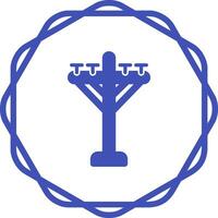 elektrisch Pole Vektor Symbol