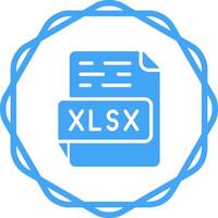 xlsx-Vektorsymbol vektor