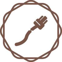 gebrochen Kabel Vektor Symbol