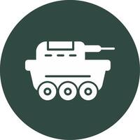 Tank-Vektor-Symbol vektor