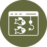 Phishing-Vektor-Symbol vektor