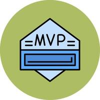 mvp vektor ikon