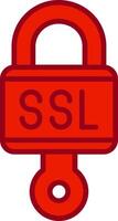 SSL-Vektorsymbol vektor