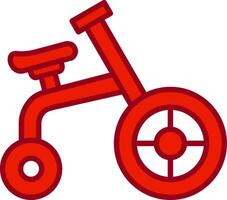 akrobatisch Fahrrad Vektor Symbol