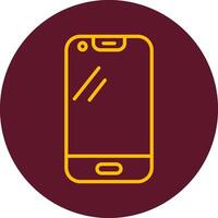 Smartphone-Vektorsymbol vektor