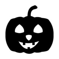 Kürbis Vektor Symbol Halloween Zeichen zum Grafik Design, Logo, Netz Grundstück, Sozial Medien, Handy, Mobiltelefon Anwendung, ui Illustration