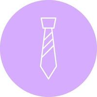 Krawatte Linie Mehrkreis Symbol vektor