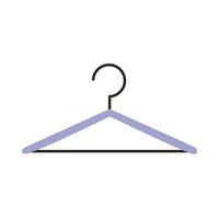 Kleiderhaken-Symbol vektor