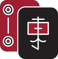 Mahjong Vektor Symbol