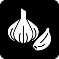 Knoblauch-Vektor-Symbol vektor