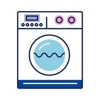 tvättmaskin ikon vektor