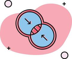 kombinieren rutschte aus Symbol vektor