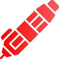 3D-Stift kreatives Icon-Design vektor