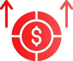 Cashflow kreatives Icon-Design vektor