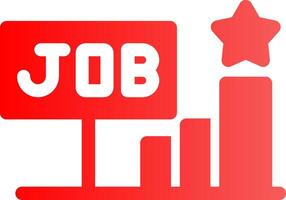 Job kreatives Icon-Design vektor