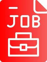 Job kreatives Icon-Design vektor