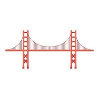 Golden Gate USA Denkmal vektor