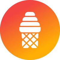 Eis kreatives Icon-Design vektor