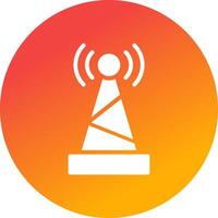 Antenne kreatives Icon-Design vektor