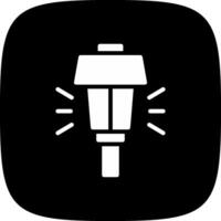 Streetlight kreatives Icon-Design vektor