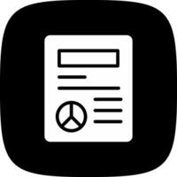 Friedensvertrag kreatives Icon-Design vektor