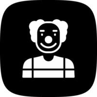 Clown kreatives Icon-Design vektor