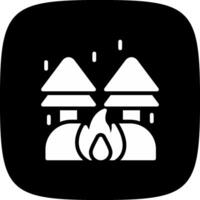 Feuer kreatives Icon-Design vektor