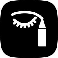 Eyeliner kreatives Icon-Design vektor