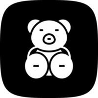 Teddy Bär kreativ Symbol Design vektor