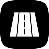 Autobahn kreatives Icon-Design vektor