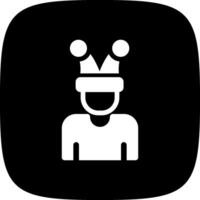 Jester kreatives Icon-Design vektor