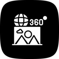 360 bild kreativ ikon design vektor